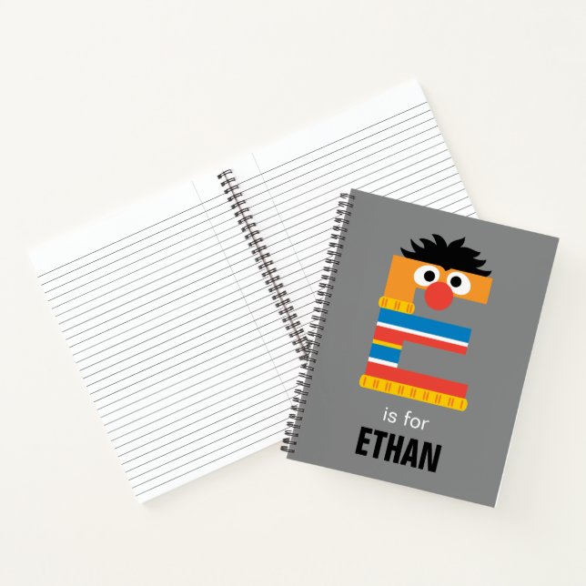 Sesamstraße | E für Ernie Notizbuch (Innenseite)