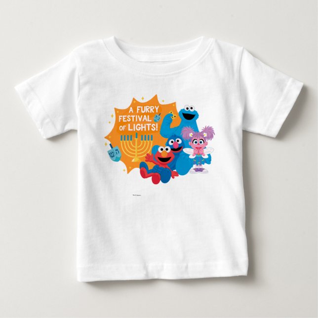 Sesamstraße | Ein Furry Festival der Lichter! Baby T-shirt (Vorderseite)