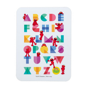 Sesamstraße   Elmo Alphabet Magnet