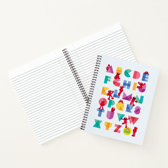 Sesamstraße | Elmo Alphabet Notizbuch (Innenseite)