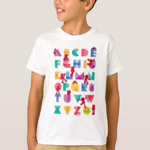 Sesamstraße   Elmo Alphabet T-Shirt