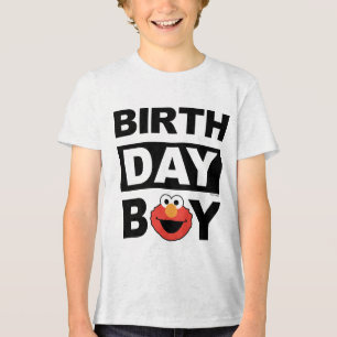 Sesamstraße   Elmo - Birthday Boy Tri-Blend Shirt