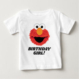 Sesamstraße | Elmo Birthday Girl Baby T-shirt