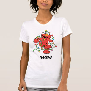 Sesamstraße   Elmo Christmas Lights T-Shirt