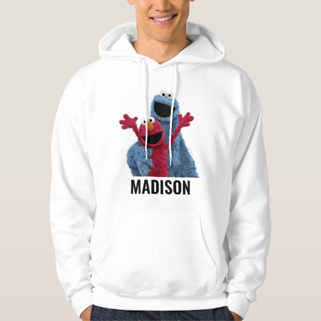Sesamstraße | Elmo & Cookie Monster Hoodie (Vorderseite)