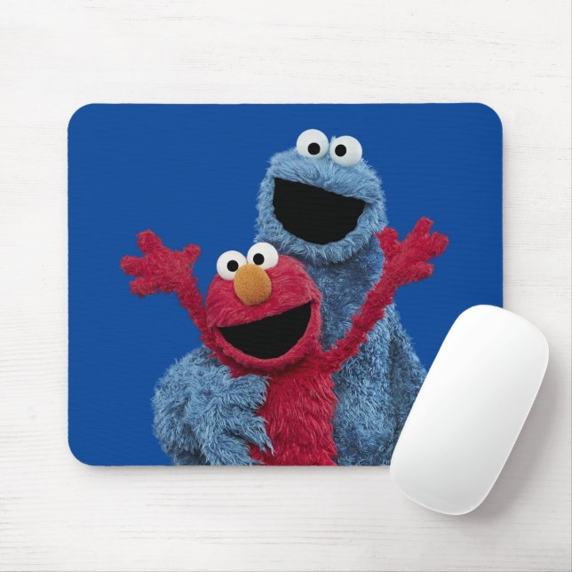 Sesamstraße | Elmo & Cookie Monster Mousepad (Mit Mouse)