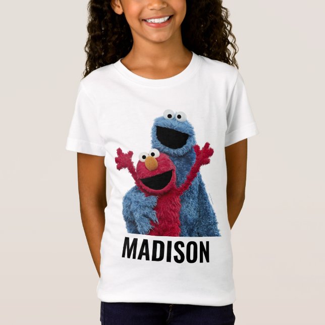 Sesamstraße | Elmo & Cookie Monster T-Shirt (Vorderseite)