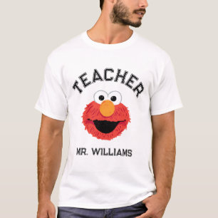 Sesamstraße   Elmo Face Teacher T-Shirt
