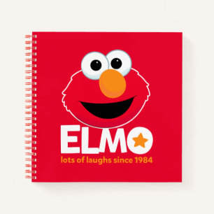 Sesamstraße Elmo Lots of Laughs Seit 1984 Notizbuch