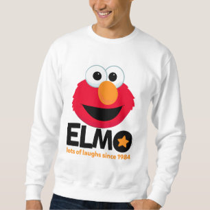 Sesamstraße   Elmo Lots of Laughs Seit 1984 Sweatshirt