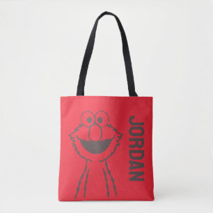 Sesamstraße Elmo Name hinzufügen Tasche