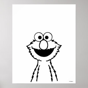 Sesamstraße   Elmo Poster