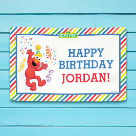 Sesamstraße | Elmo - Rainbow Birthday Banner