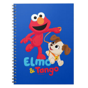 Sesamstraße Elmo & Tango laufen Notizblock