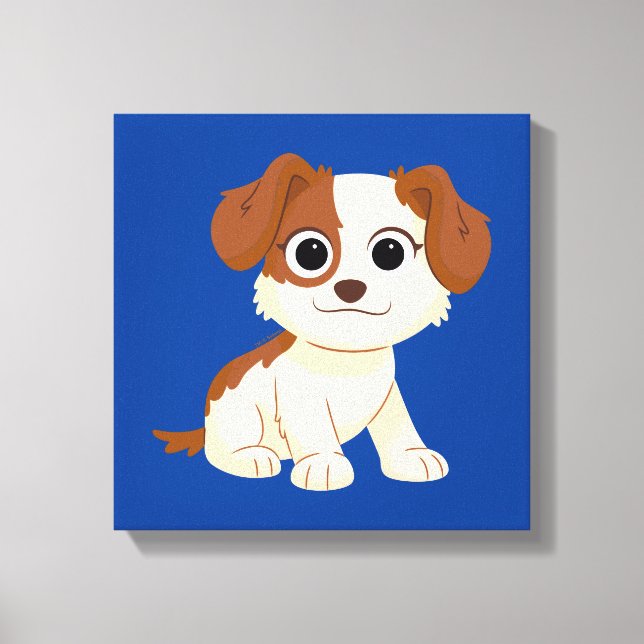 Sesamstraße | Elmo's Puppy Tango Leinwanddruck (Vorderseite)