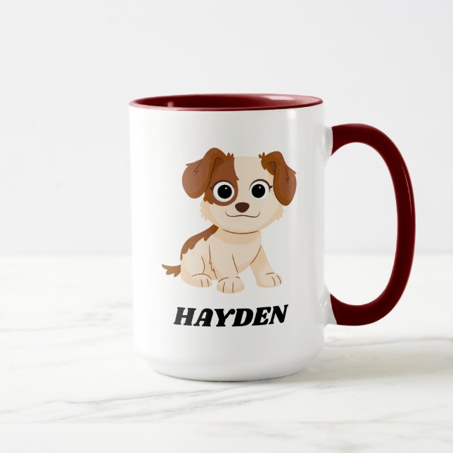 Sesamstraße | Elmo's Puppy Tango | Name hinzufügen Tasse (Rechts)