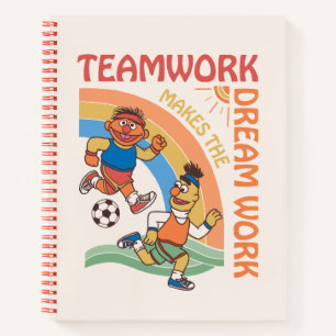 Sesamstraße Ernie & Bert Teamwork Notizbuch