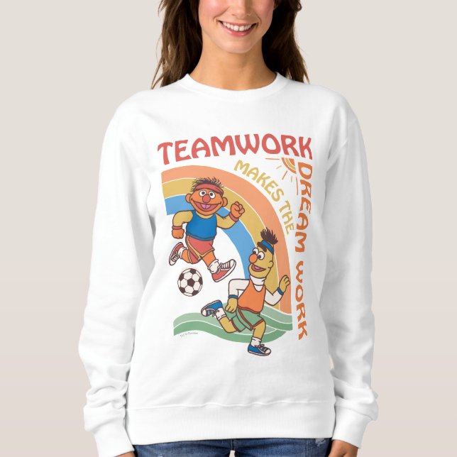 Sesamstraße | Ernie & Bert Teamwork Sweatshirt (Vorderseite)