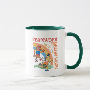 Sesamstraße Ernie & Bert Teamwork Tasse