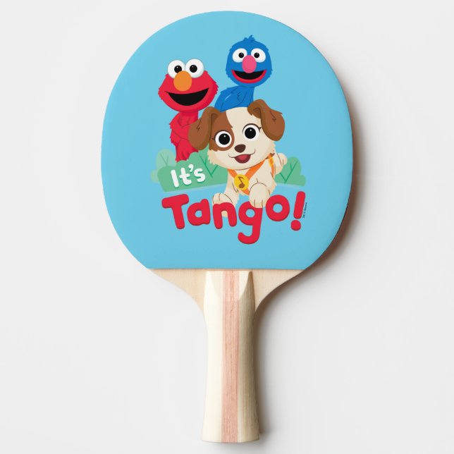 Sesamstraße | Es ist Tango mit Elmo & Grover Tischtennis Schläger (Vorderseite)