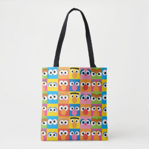 Sesamstraße Eyes Muster Tasche