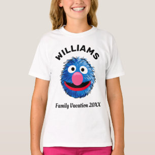 Sesamstraße Familienurlaub in Grover T-Shirt