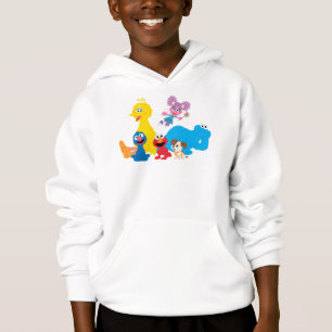 Sesamstraße Farbenfrohe Sesamstraße Pals Hoodie