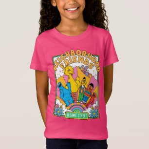 Sesamstraße Freunde der Nachbarschaft T-Shirt