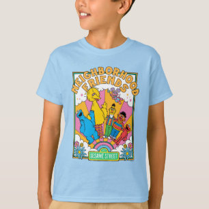 Sesamstraße Freunde der Nachbarschaft T-Shirt