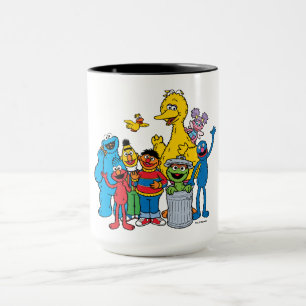 Sesamstraße-Freunde winken Tasse
