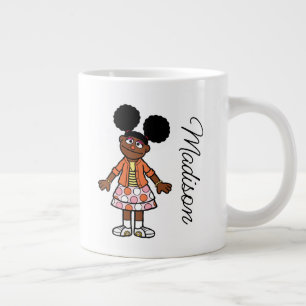 Sesamstraße   Gabrielle Ihren Namen hinzufügen Jumbo-Tasse