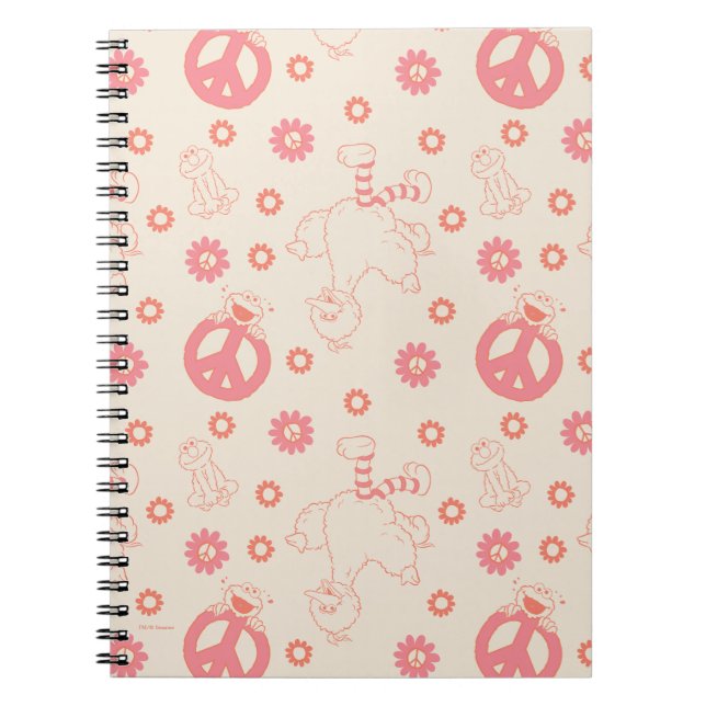 Sesamstraße | Good Vibes Pattern Notizblock (Vorderseite)