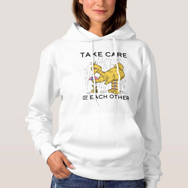 Sesamstraße | Große Vögel kümmern sich um einander Hoodie (Vorderseite)