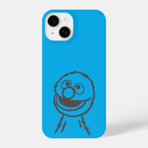 Sesamstraße Grover Bright Name hinzufügen iPhone 14 Hülle