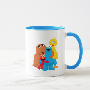 Sesamstraße Gruppenumarmung Tasse