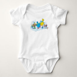Sesamstraße | Ice Skaten Friends Baby Strampler