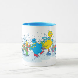 Sesamstraße | Ice Skaten Friends Tasse