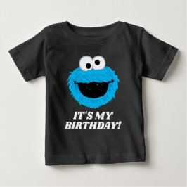 Sesamstraße | Keksmonster - Das ist mein Geburtsta Baby T-shirt