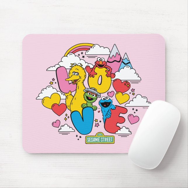 Sesamstraße | LIEBE Mousepad (Mit Mouse)