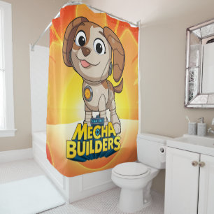 Sesamstraße   Mecha Builders Tango Duschvorhang