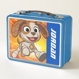Sesamstraße   Mecha Builders Tango   Name hinzufüg Metall Brotdose