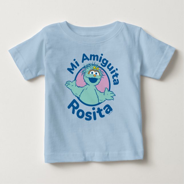 Sesamstraße | Mi Amiguita Rosita Baby T-shirt (Vorderseite)