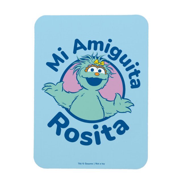 Sesamstraße | Mi Amiguita Rosita Magnet (Vertikal)