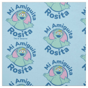 Sesamstraße Mi Amiguita Rosita Stoff
