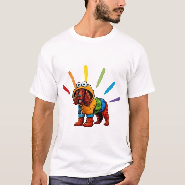 Sesamstraße mit irischer Drehung! T-Shirt (Vorderseite)