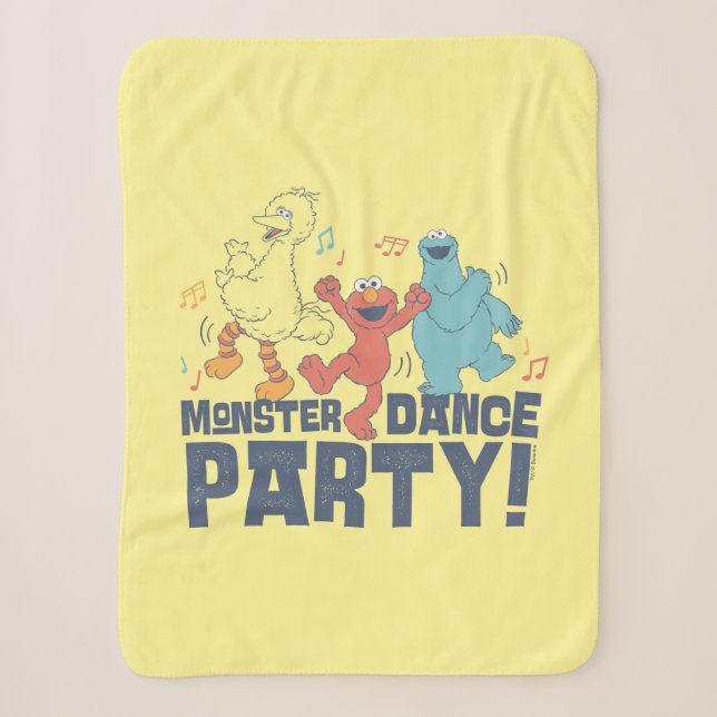 Sesamstraße | Monster Dance Party Sherpadecke (Vorderseite)