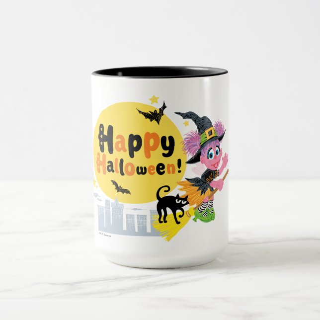 Sesamstraße | Niedliches Halloween-Muster Tasse (Zentrum)