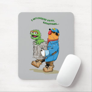 Sesamstraße Oscar & Bruno der Müllmann Mousepad