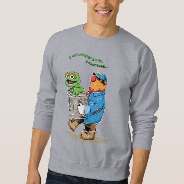 Sesamstraße | Oscar & Bruno der Müllmann Sweatshirt (Vorderseite)