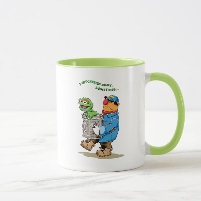 Sesamstraße | Oscar & Bruno der Müllmann Tasse (Rechts)